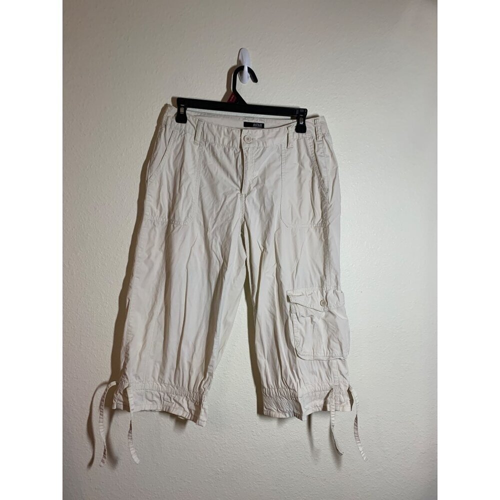 ANA Capris Pants Casual Outdoors Summer Cotton White Size 8 Petite